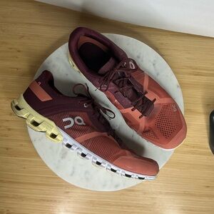 On Cloud Running Men’s Size 13 Cloudflow Rust/Limelight
